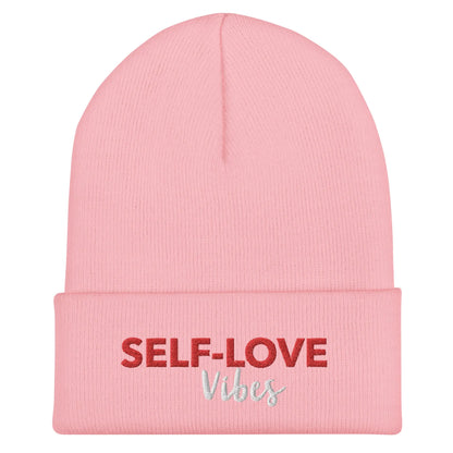 SELF- LOVE VIBES Cuffed Beanie