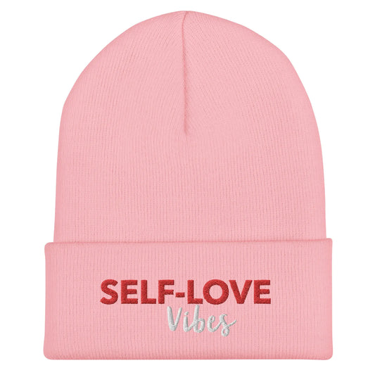 SELF- LOVE VIBES Cuffed Beanie