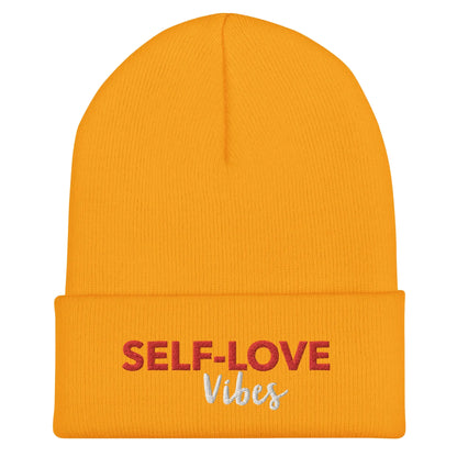 SELF- LOVE VIBES Cuffed Beanie